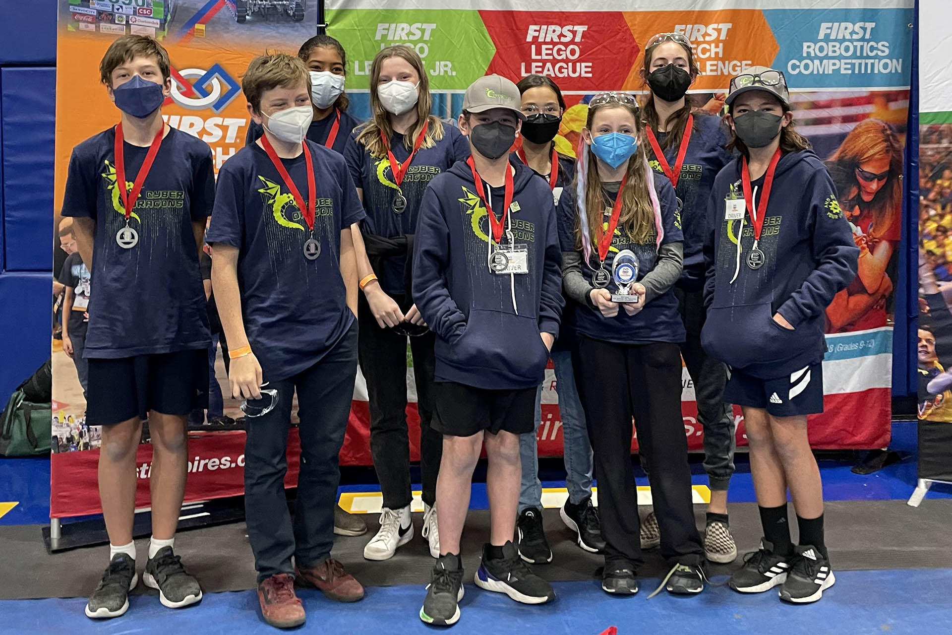 Image of CyberDragons Robotics Team